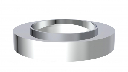 20350014-00 Standring WK5 mit Dichtung, Chrom