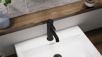 Washbasin faucet WT 11, black