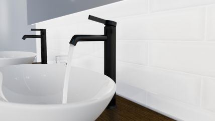 Washbasin faucet WT 11 XL, black