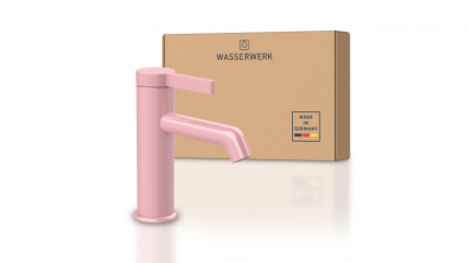 Mitigeur de lavabo WT 11, rose pâle