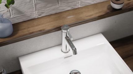 Washbasin faucet WT 11, chrome