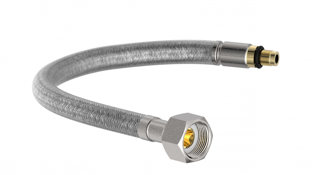 10810030-00 Connecting hose, 205 mm, Male M8 x Female M15