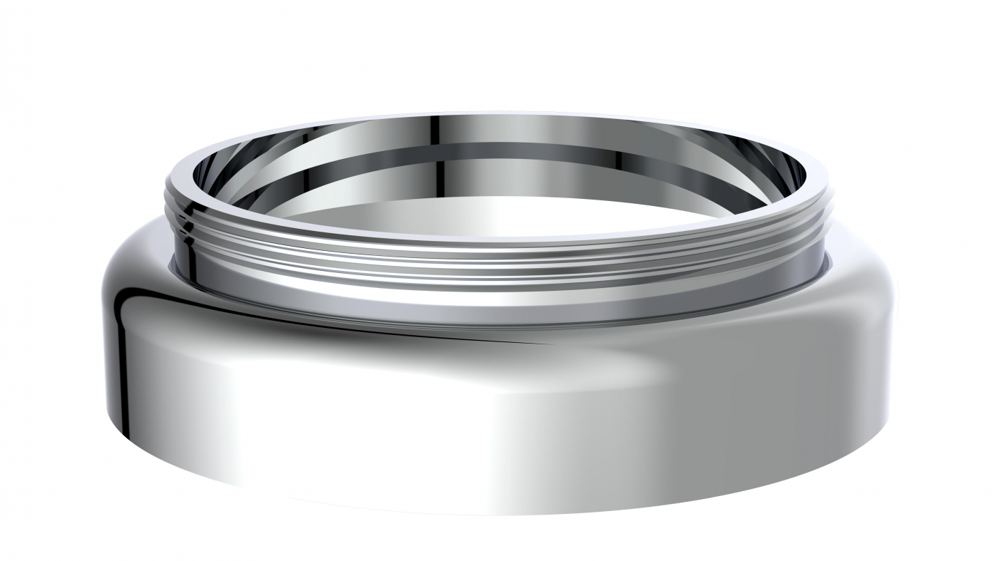 20350013-00 Standring WK6 mit Dichtung, Chrom