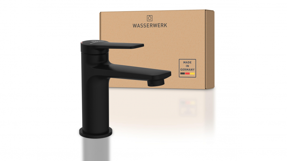 Washbasin faucet WT 12, black