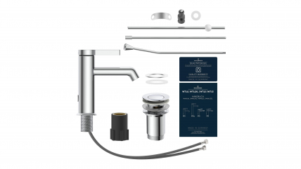 Waschtischarmatur WT 11, Chrom