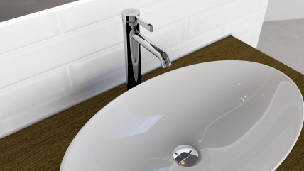 Washbasin faucet WT 11 XL, chrome