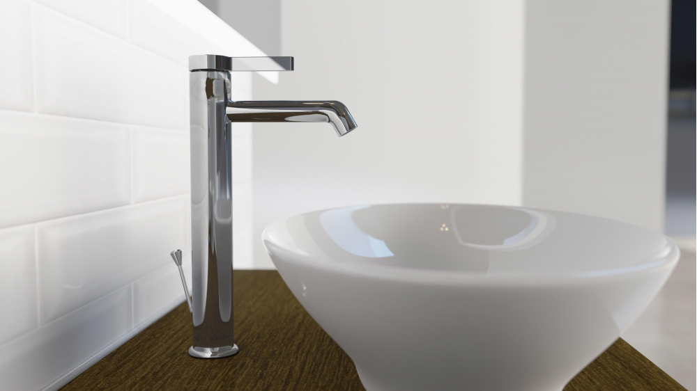 Washbasin faucet WT 11 XL, chrome