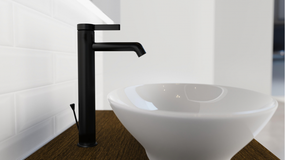 Washbasin faucet WT 11 XL, black