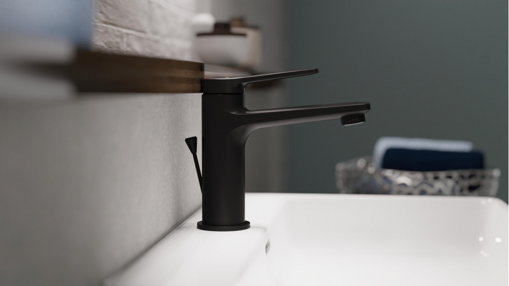 Washbasin faucet WT 12, black