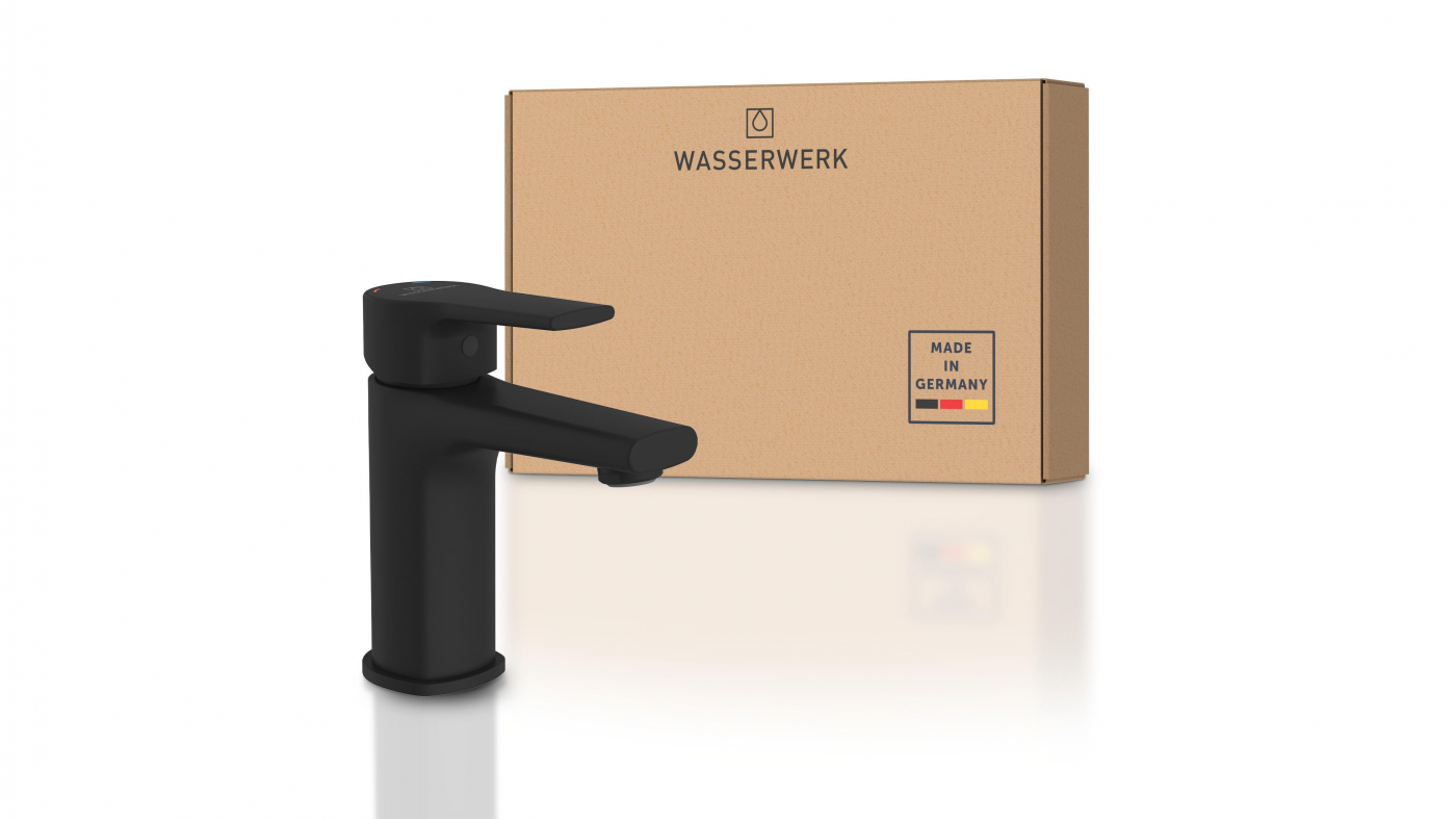 Washbasin faucet WT 13, black