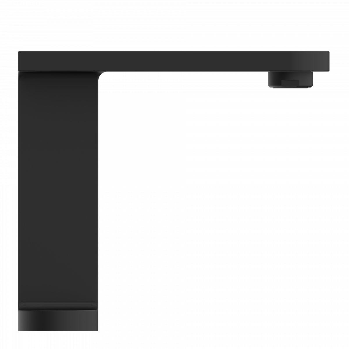 WT 15 in black, Washbasin with innovative design