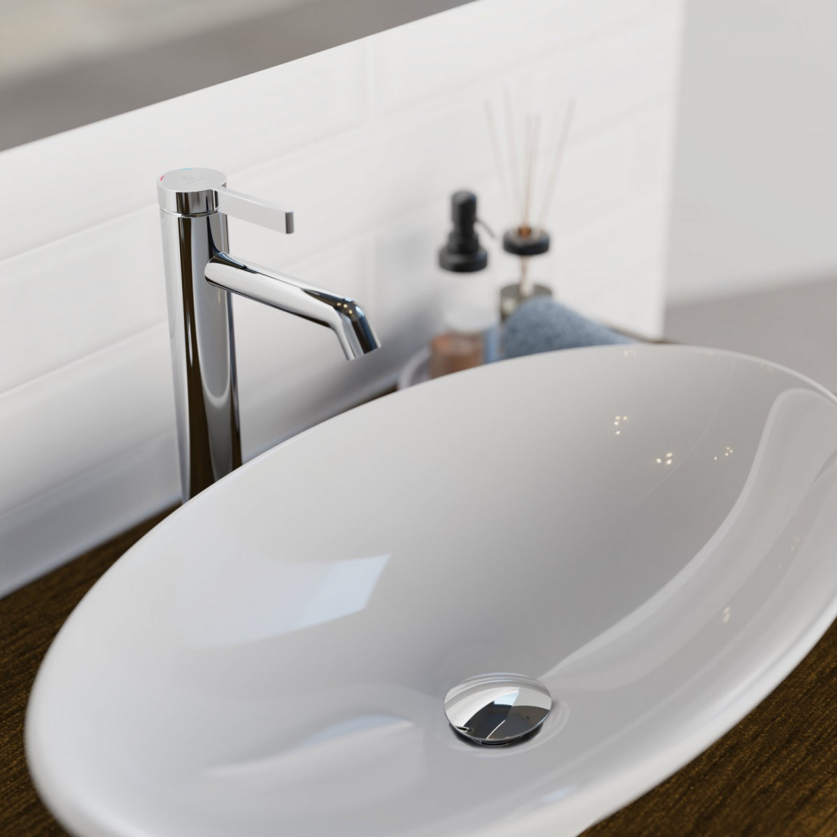 WT 11 XL en chrome, Mitigeur de lavabo pour vasque à poser WT 11 XL en chrome, Mitigeur de lavabo pour vasque à poser