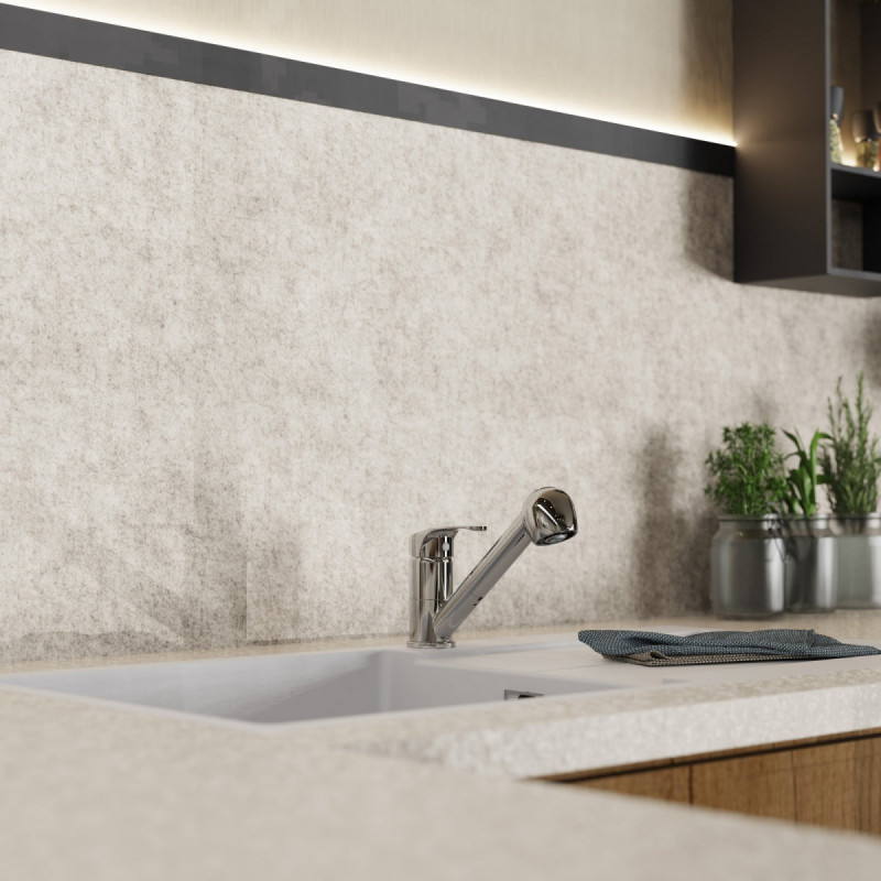 WK 7 in Chrome, Kitchen Faucet with pull-out sprayer