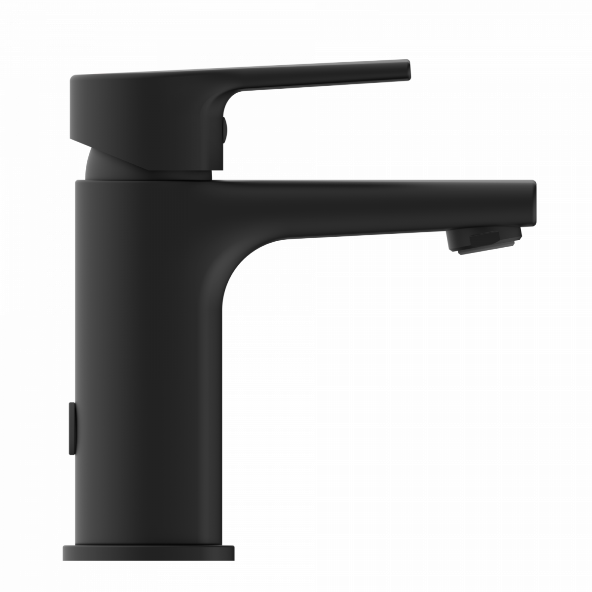 WT 13 in Schwarz, Waschtischarmatur mit klassischem Design