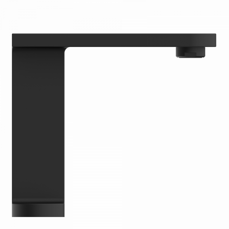 WT 15 in black, Washbasin with innovative design