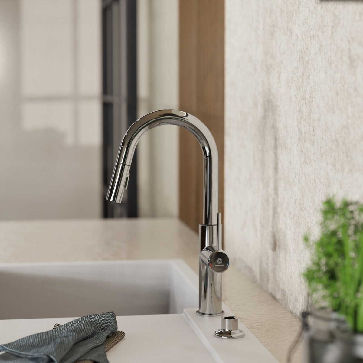 Soap Dispenser, Dispenser for liquid soap in chrome