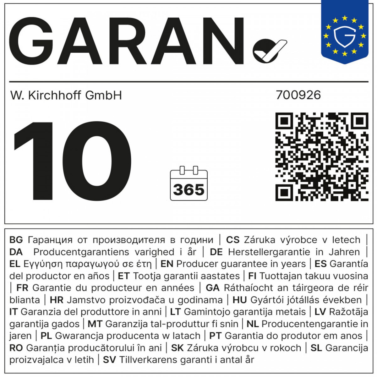 Keukenkraan WK 9 Edge • Zwart • Wasserwerk