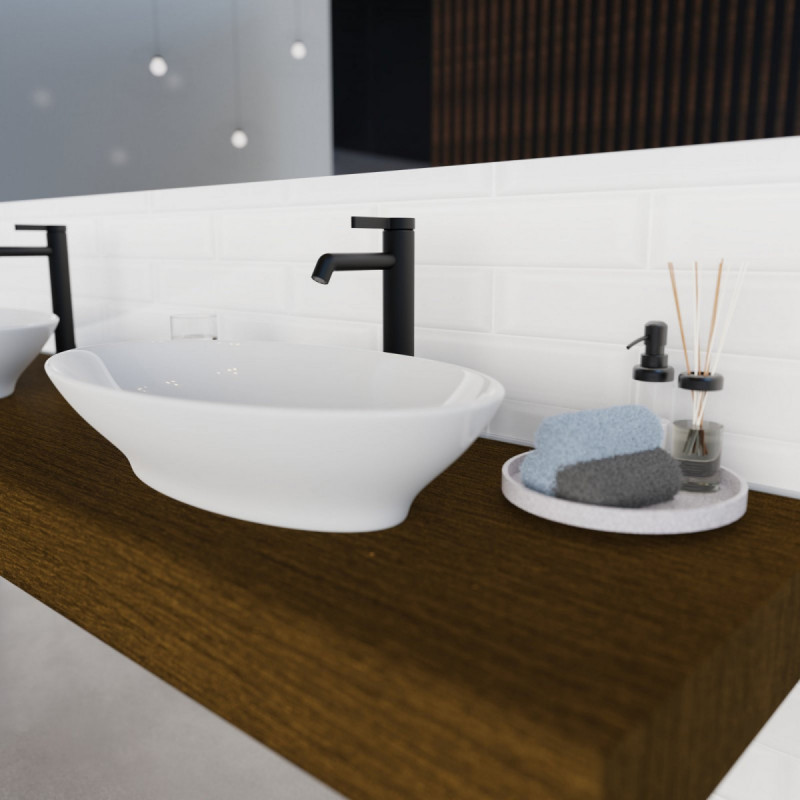 Mitigeur de lavabo WT 11 XL • Noir • Wasserwerk