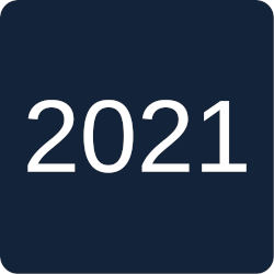 Icon Zeitstrahl 2021