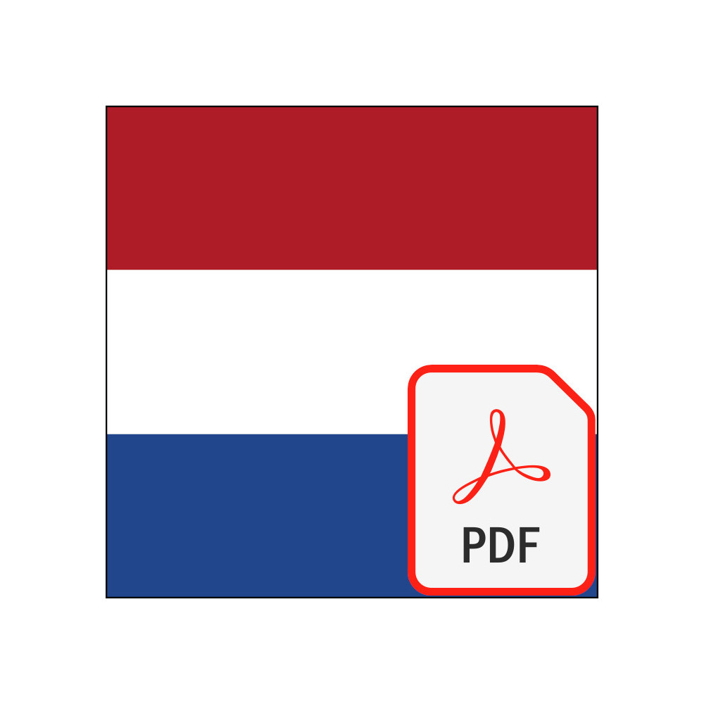 Netherlands flag with pdf-icon